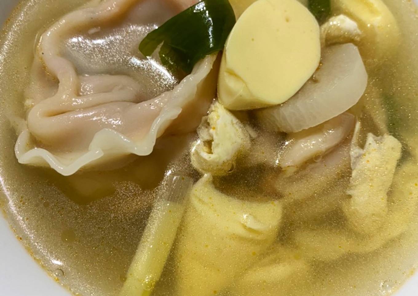 Sup Mandu Korea (dumpling)