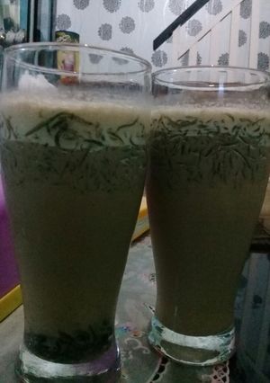 Foto resep Es capucino cincau hitam