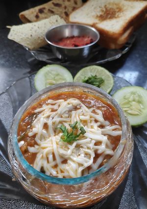 A picture of Cheese Bhaji.