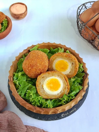 Langkah Gampang Membuat Resep  Scotch Egg yang Menggugah Selera, Enak Banget