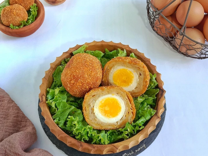 Langkah Gampang Membuat Resep  Scotch Egg yang Menggugah Selera, Enak Banget