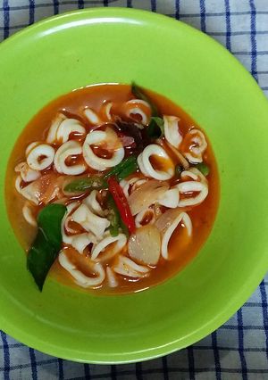 Foto resep Sotong Saus Tiram