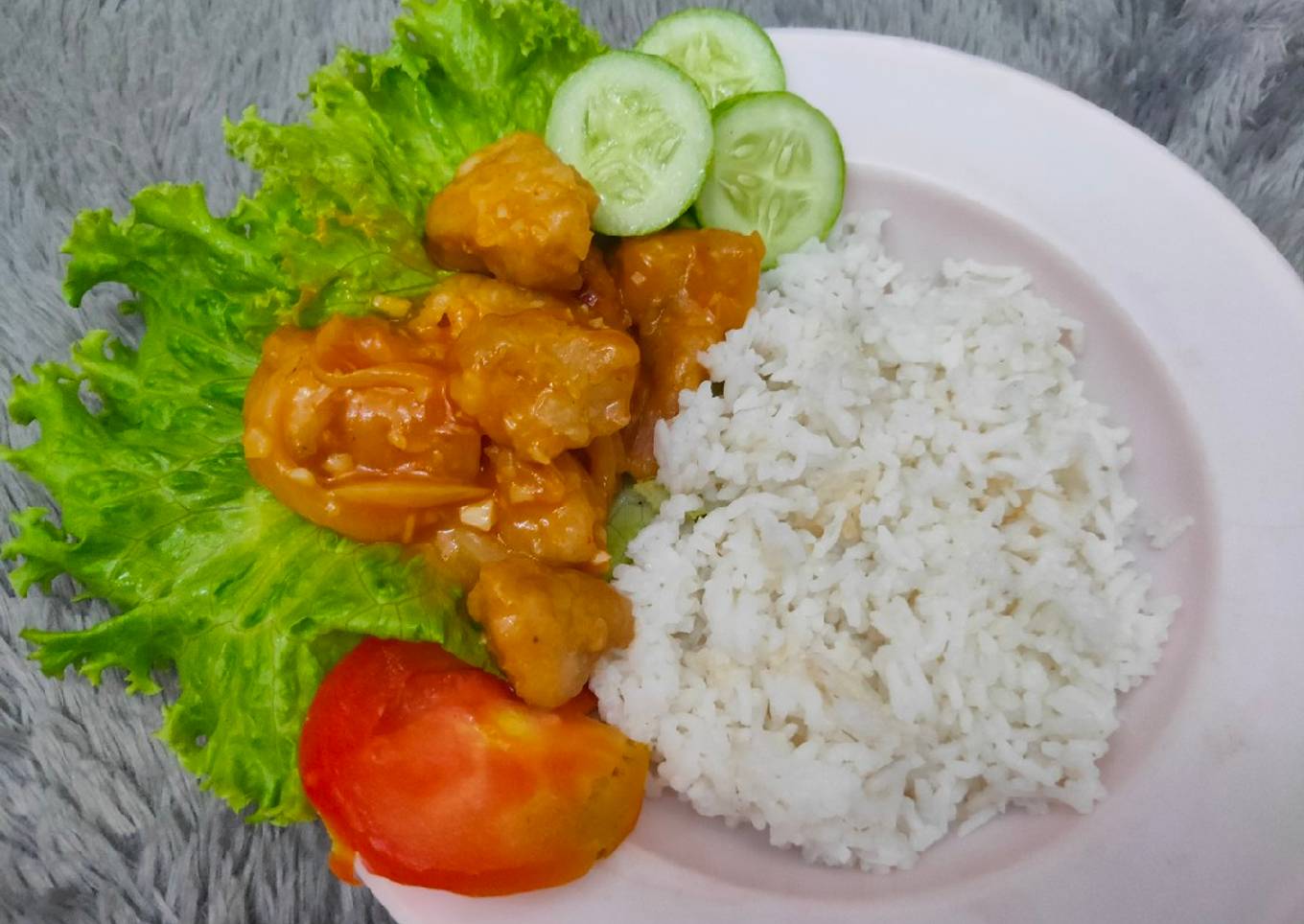 Ayam Goreng Tepung Asam Manis