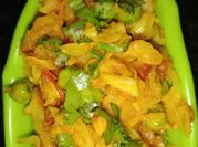 A picture of crushed matar