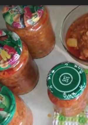 Фото Кабачкова iкра з рибною консервою!.