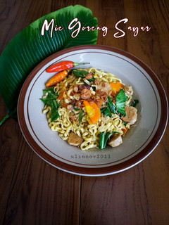 Foto resep Mie goreng sayur