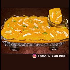 A picture of Mango Burfi.