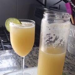A picture of Cashew fruit drink iftar special.