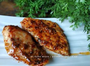Foto resep Pan-Seared Spicy Honey Chicken