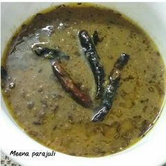 Kali masoor ki khatti daal.....himachali daal A picture of Kali masoor ki khatti daal.....himachali daal.
