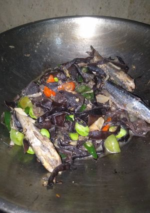 Foto resep Tumis jamur ikan keranjang