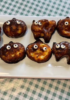 Une photo de Petits fondants caramélisés à l’ananas, fromage blanc et citron vert