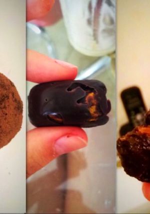 Una foto de Bombones de chocolate rellenos