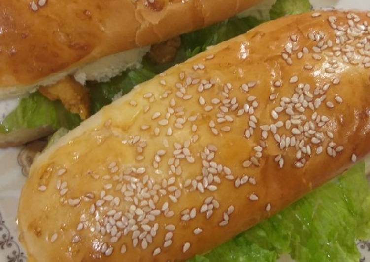 Chicken tikka subway burger with homemade sub burger Chicken tikka subway burger with homemade sub burger