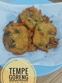 Foto resep Tempe Goreng Tepung