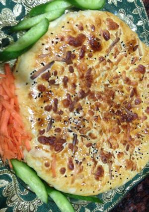 صورة لوصفة الفطيرة التركية المحشية