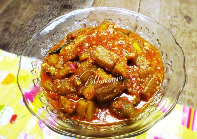 Bahan Terong Balado🍆🌶️ | Resep Membuat Terong Balado🍆🌶️ Yang Lezat