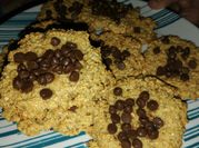 Una foto de galletas de avena con yogur