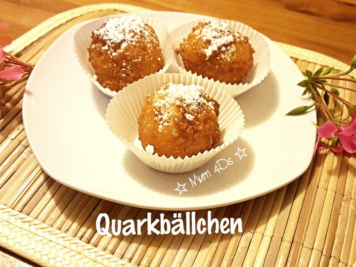 Resep Quarkbällchen - Kue Odading keju simpel à la Jerman yang Sempurna