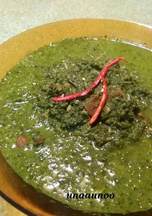 Foto resep Daun ubi tumbuk