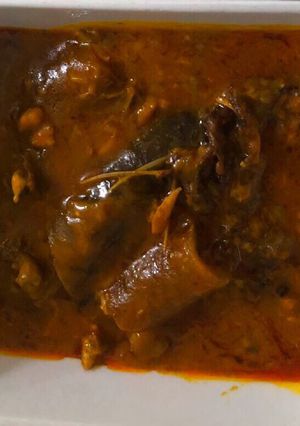 A picture of Banga soup.