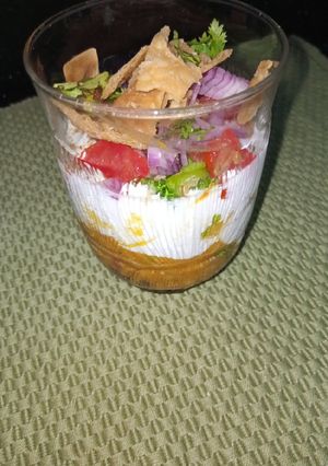 A picture of Yoghurt Chickpea Potatoes.