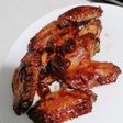 Alitas de pollo con salsa barbacoa al horno