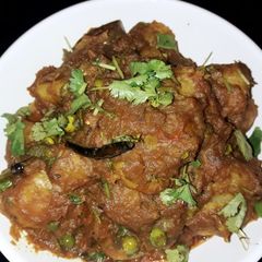 A picture of Vegetarian Aloo Dum.