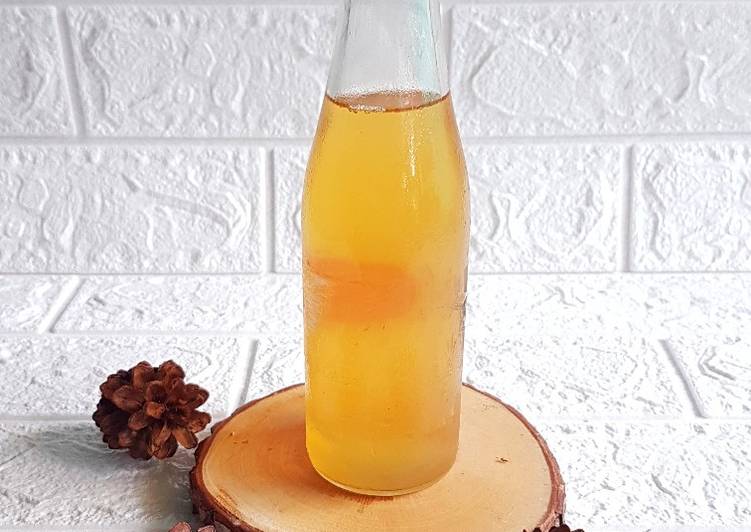 Cara Gampang Menyiapkan Kombucha (teh fermentasi sari buah) Anti Gagal