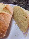 Pan de campo con grasa