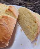 Pan de campo con grasa