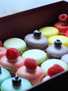 A picture of Macarons.