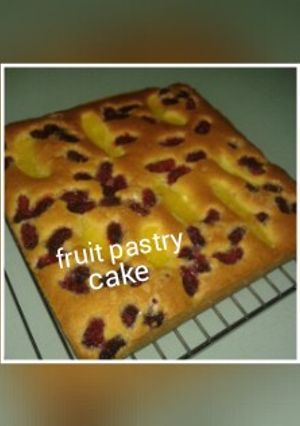 Foto resep Fruit pastri cake