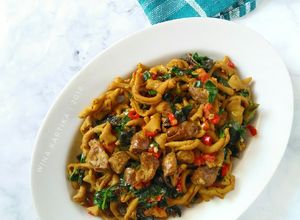Foto resep Ati Ampela Usus Bumbu Kuning Pedas