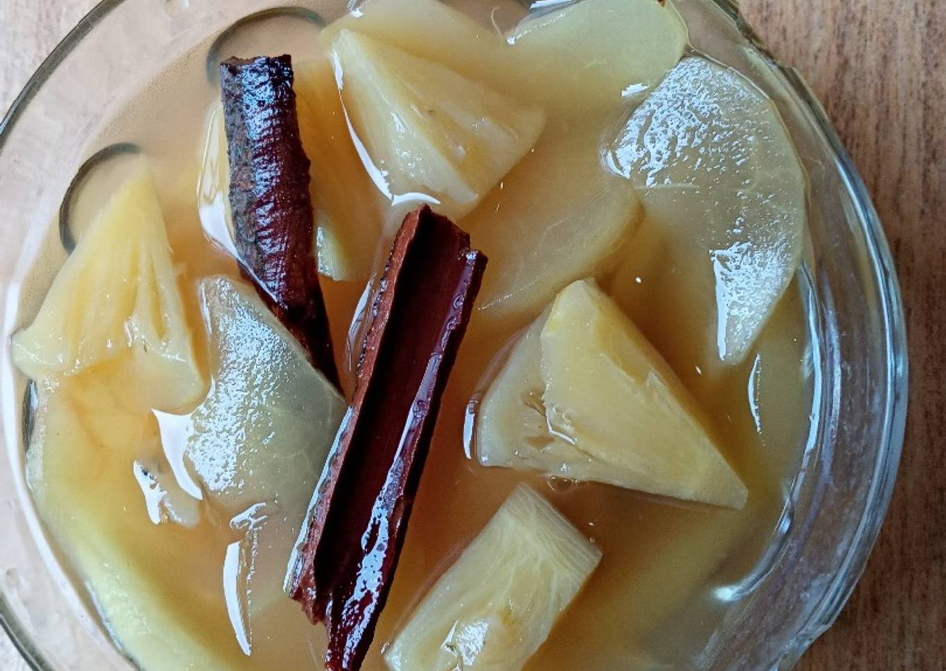 Setup apel dan nanas