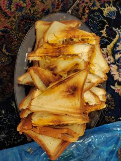 عکسی از دستور اسنک قارچ و گوشت