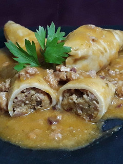 Una foto de Calamares rellenos