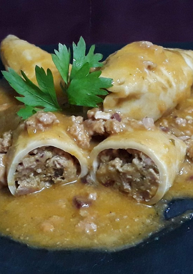 Una foto de Calamares rellenos