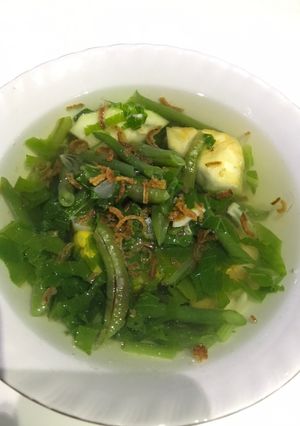 Foto resep Sayur bening seger sederhana