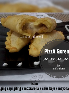 Foto resep PizzA GorenG ala arie (cemilan)