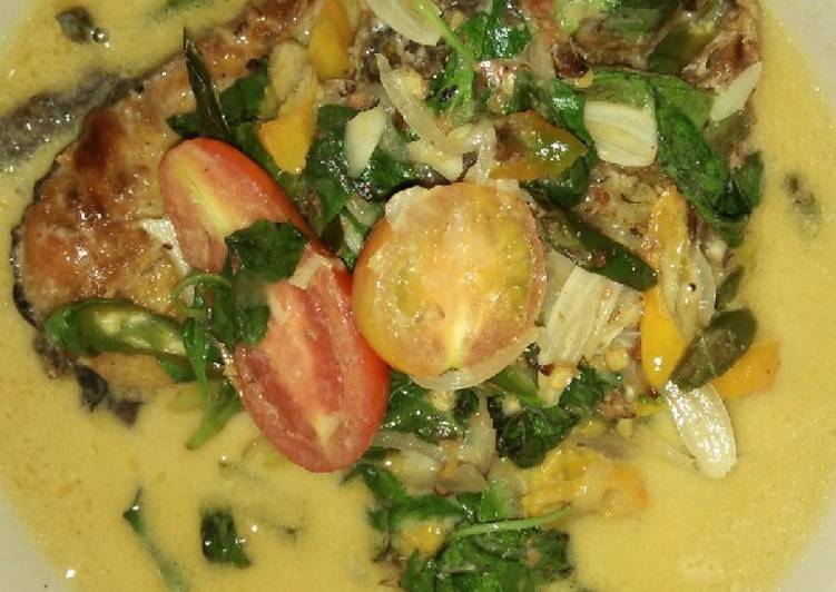 Cara mengolah Ikan mas feat patin santan yang Lezat Sekali