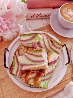 Foto resep Zebra Cake putih telur