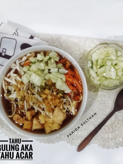 Foto resep Tahu guling Aka Tahu Acar