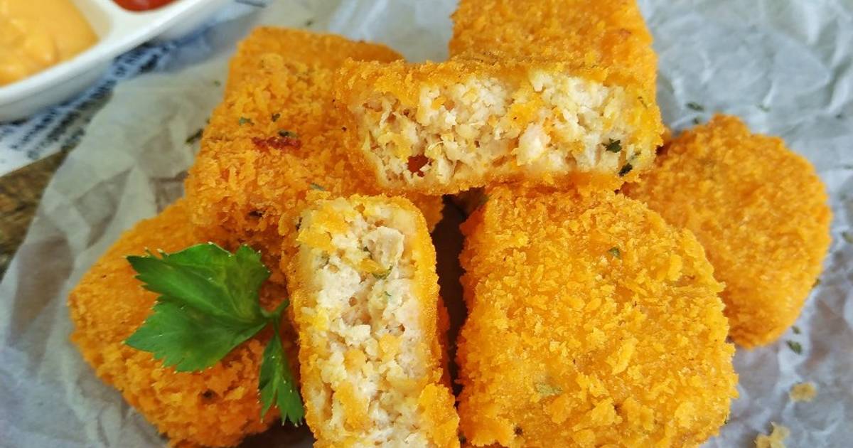 Resep Nugget Ayam Sayur Oleh Bun Elrafif Cookpad