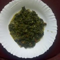 A picture of Managu and Terere.