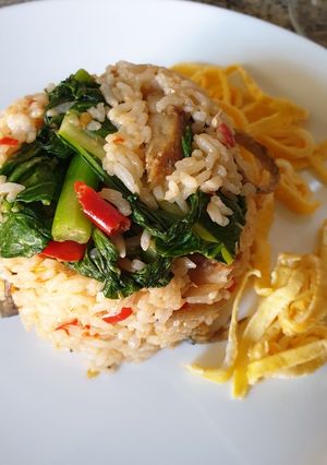 รูปของ ข้าวผัดน้ำพริก