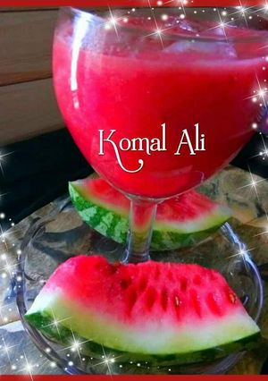 A picture of Water melon Drink.