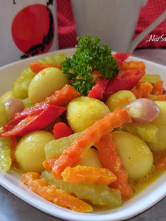 Foto resep Acar Kuning Telur Puyuh