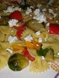 Pasta de Col con bruselas