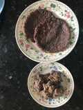 Coconut bread and coconut crackers